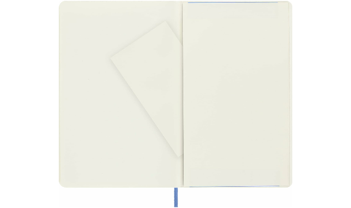Moleskine Classic Collection Large Soft Cover Notebook - Hydrangea Blue