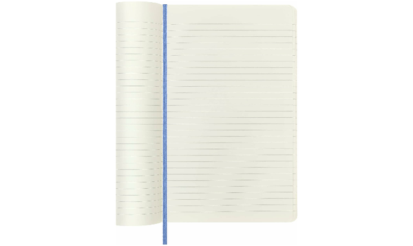 Moleskine Classic Collection Large Soft Cover Notebook - Hydrangea Blue