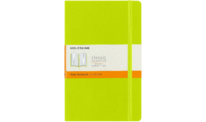 Moleskine Classic Collection Large Soft Cover Notebook - Lemon Green