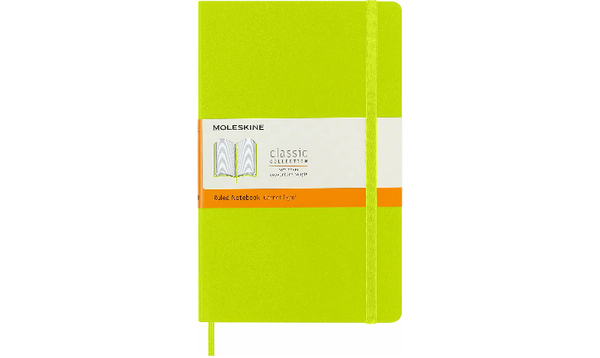 Moleskine Classic Collection Large Soft Cover Notebook - Lemon Green