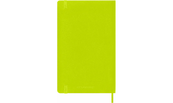 Moleskine Classic Collection Large Soft Cover Notebook - Lemon Green