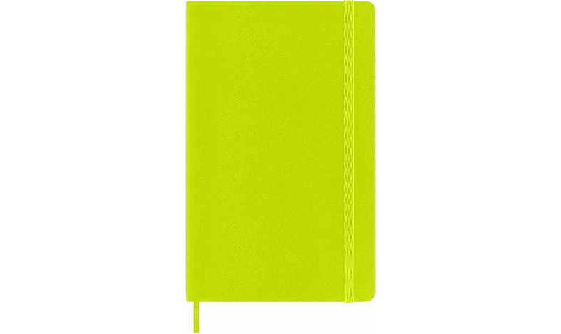 Moleskine Classic Collection Large Soft Cover Notebook - Lemon Green