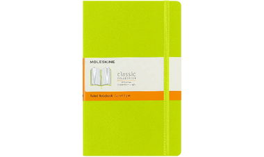 Moleskine Classic Collection Large Soft Cover Notebook - Lemon Green