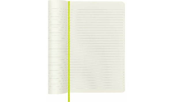 Moleskine Classic Collection Large Soft Cover Notebook - Lemon Green