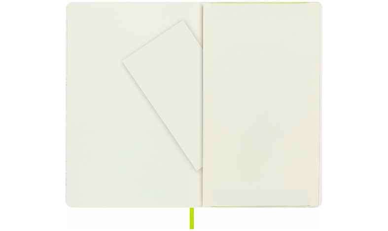 Moleskine Classic Collection Large Soft Cover Notebook - Lemon Green