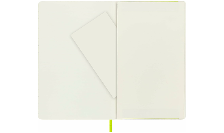 Moleskine Classic Collection Large Soft Cover Notebook - Lemon Green