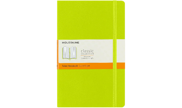 Moleskine Classic Collection Large Soft Cover Notebook - Lemon Green
