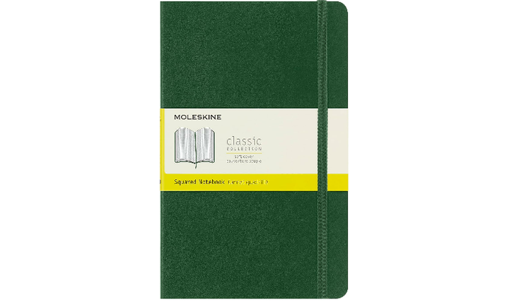 Moleskine Classic Collection Large Soft Cover Notebook - Myrtle Green