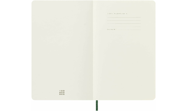 Moleskine Classic Collection Large Soft Cover Notebook - Myrtle Green