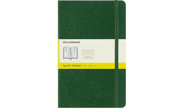 Moleskine Classic Collection Large Soft Cover Notebook - Myrtle Green
