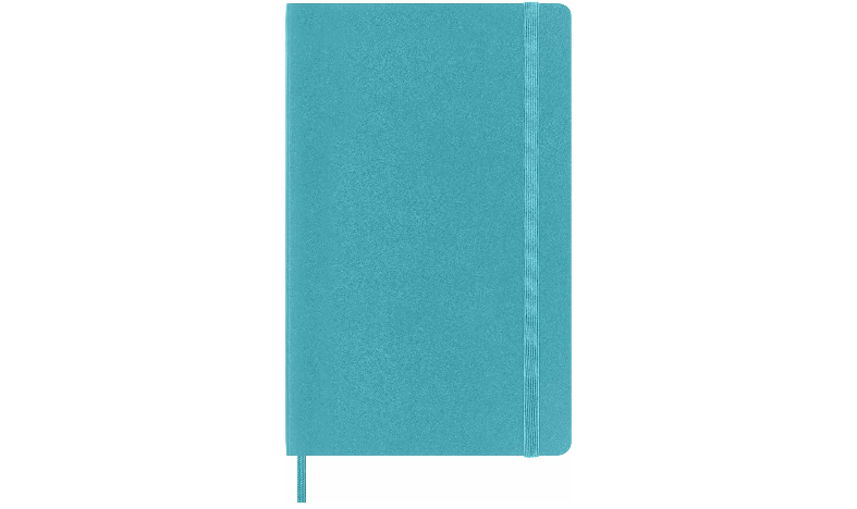 Moleskine Classic Collection Large Soft Cover Notebook - Reef Blue