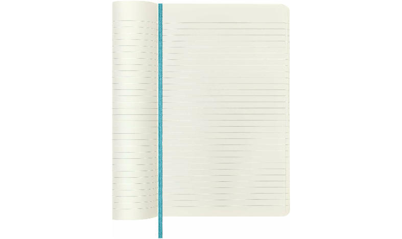Moleskine Classic Collection Large Soft Cover Notebook - Reef Blue