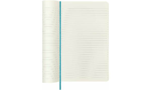 Moleskine Classic Collection Large Soft Cover Notebook - Reef Blue
