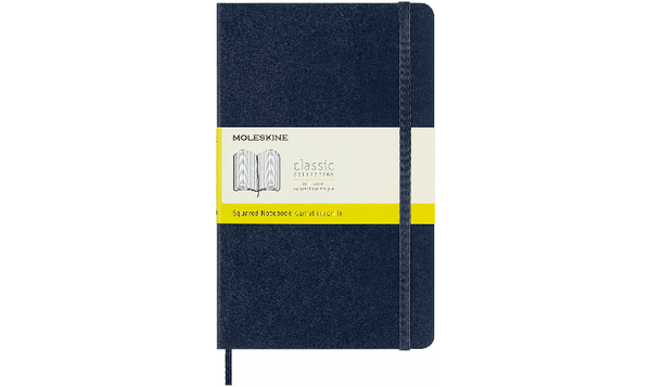 Moleskine Classic Collection Large Soft Cover Notebook - Sapphire Blue