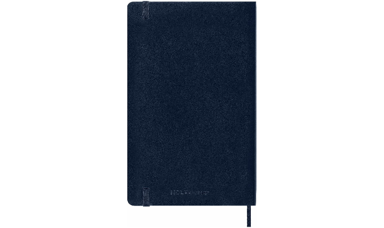 Moleskine Classic Collection Large Soft Cover Notebook - Sapphire Blue