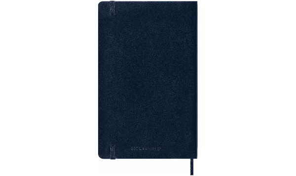 Moleskine Classic Collection Large Soft Cover Notebook - Sapphire Blue