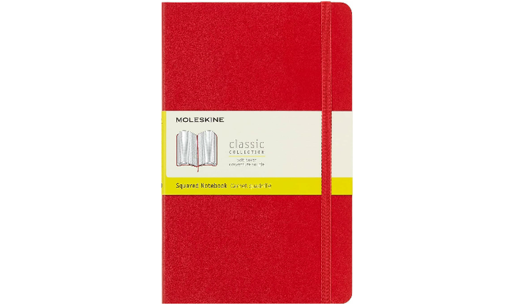 Moleskine Classic Collection Large Soft Cover Notebook - Scarlet Red