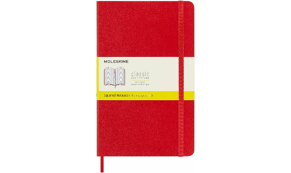Moleskine Classic Collection Large Soft Cover Notebook - Scarlet Red