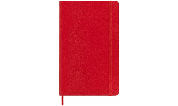 Moleskine Classic Collection Large Soft Cover Notebook - Scarlet Red