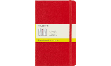 Moleskine Classic Collection Large Soft Cover Notebook - Scarlet Red