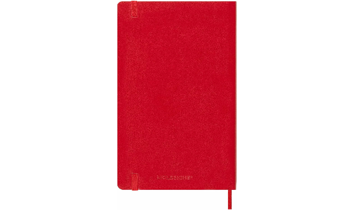 Moleskine Classic Collection Large Soft Cover Notebook - Scarlet Red