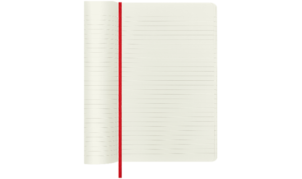 Moleskine Classic Collection Large Soft Cover Notebook - Scarlet Red