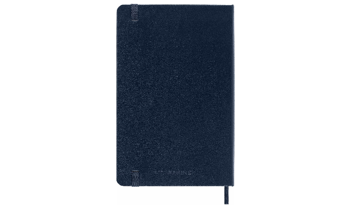 Moleskine Classic Collection Medium Hard Cover Notebook - Sapphire Blue - Ruled