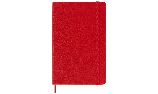 Moleskine Classic Collection Medium Hard Cover Notebook - Scarlet Red - Ruled