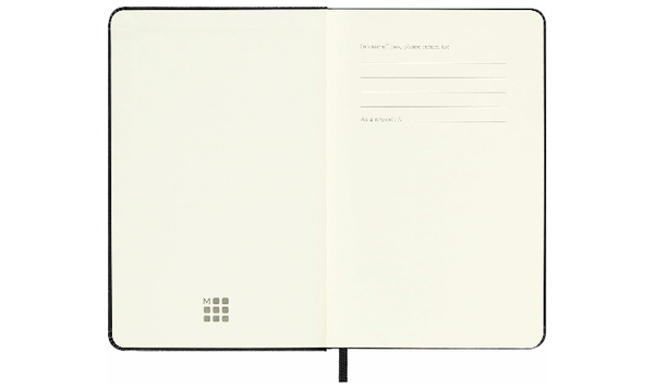 Moleskine Classic Collection Pocket Hard Cover Notebook - Black