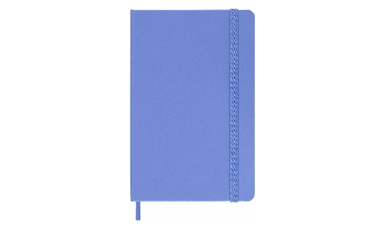 Moleskine Classic Collection Pocket Hard Cover Notebook - Hydrangea Blue