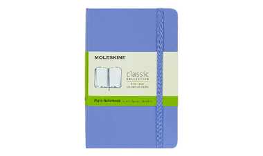 Moleskine Classic Collection Pocket Hard Cover Notebook - Hydrangea Blue