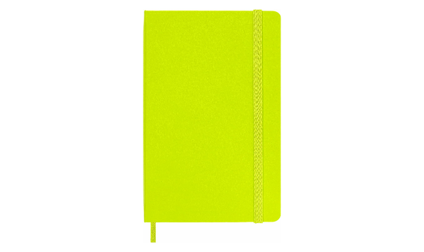 Moleskine Classic Collection Pocket Hard Cover Notebook - Lemon Green