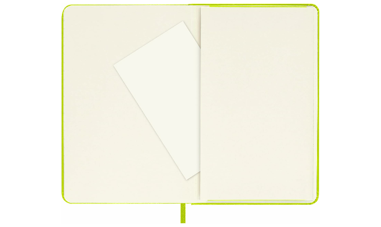 Moleskine Classic Collection Pocket Hard Cover Notebook - Lemon Green