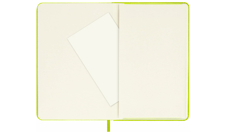 Moleskine Classic Collection Pocket Hard Cover Notebook - Lemon Green