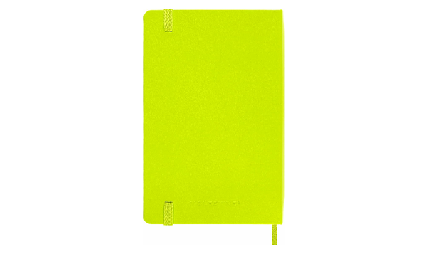 Moleskine Classic Collection Pocket Hard Cover Notebook - Lemon Green