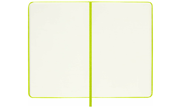 Moleskine Classic Collection Pocket Hard Cover Notebook - Lemon Green