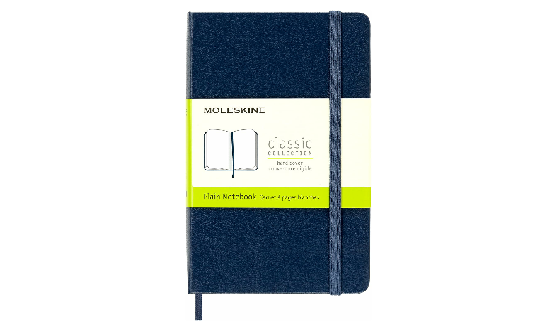 Moleskine Classic Collection Pocket Hard Cover Notebook - Sapphire Blue