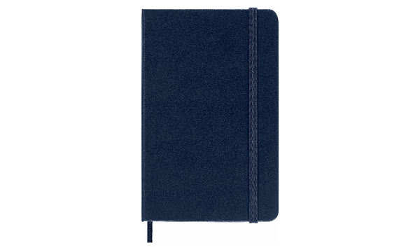 Moleskine Classic Collection Pocket Hard Cover Notebook - Sapphire Blue
