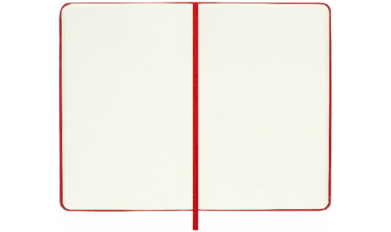 Moleskine Classic Collection Pocket Hard Cover Notebook - Scarlet Red