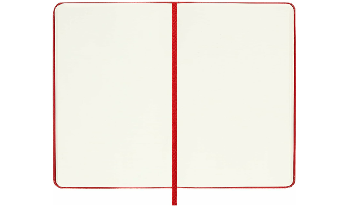 Moleskine Classic Collection Pocket Hard Cover Notebook - Scarlet Red