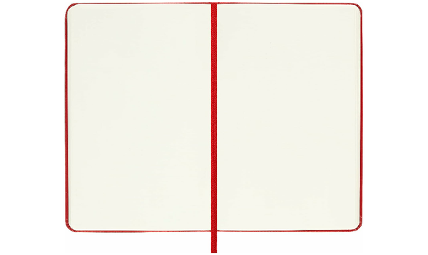 Moleskine Classic Collection Pocket Hard Cover Notebook - Scarlet Red