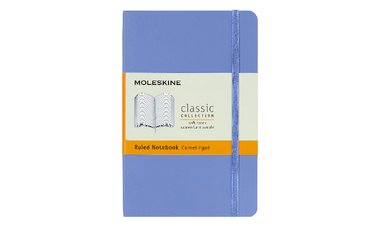 Moleskine Classic Collection Pocket Soft Cover Notebook - Hydrangea Blue