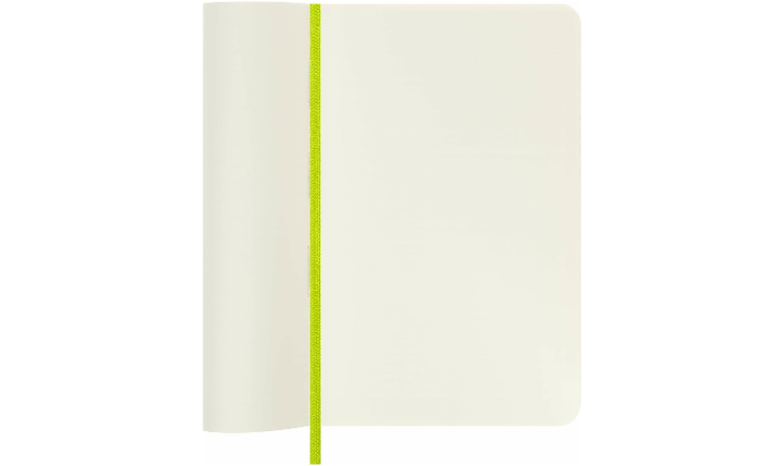 Moleskine Classic Collection Pocket Soft Cover Notebook - Lemon Green - Plain