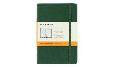 Moleskine Classic Collection Pocket Soft Cover Notebook - Myrtle Green - Ruled