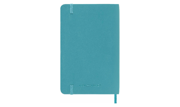 Moleskine Classic Collection Pocket Soft Cover Notebook - Reef Blue - Ruled