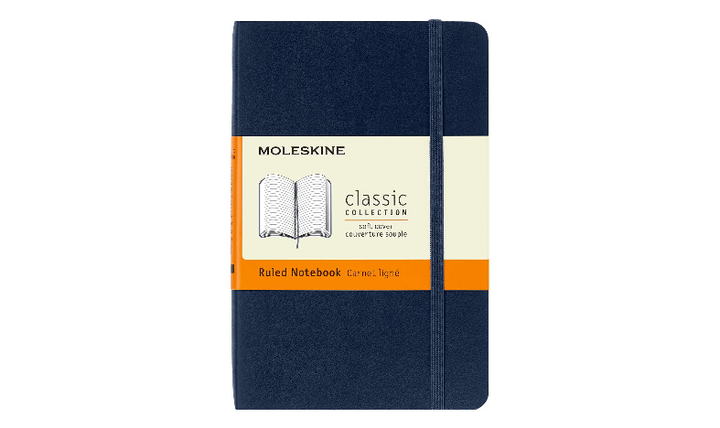 Moleskine Classic Collection Pocket Soft Cover Notebook - Sapphire Blue