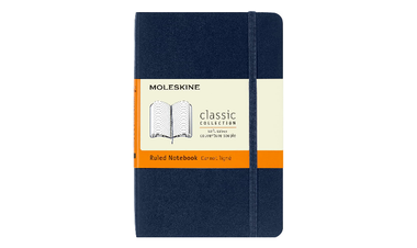 Moleskine Classic Collection Pocket Soft Cover Notebook - Sapphire Blue