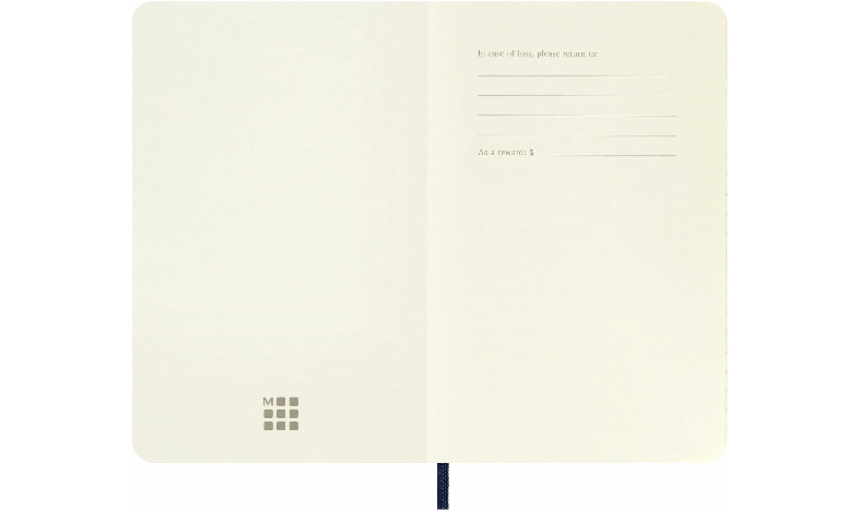 Moleskine Classic Collection Pocket Soft Cover Notebook - Sapphire Blue