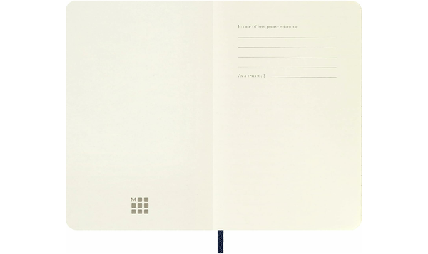 Moleskine Classic Collection Pocket Soft Cover Notebook - Sapphire Blue