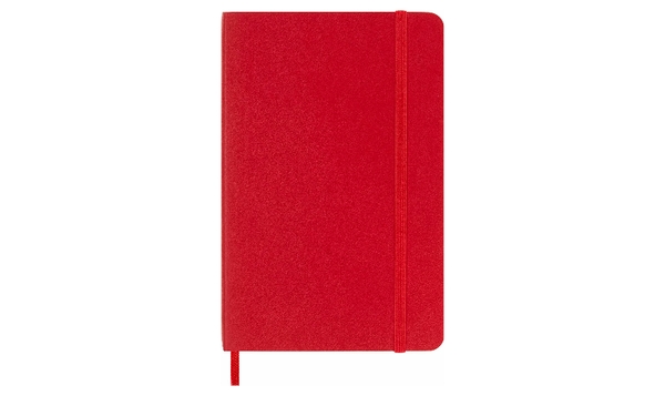 Moleskine Classic Collection Pocket Soft Cover Notebook - Scarlet Red